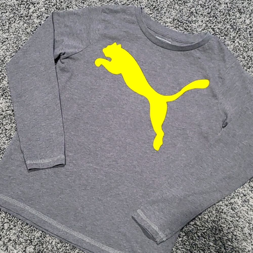 Boys Puma sz 8 long sleeve shirt